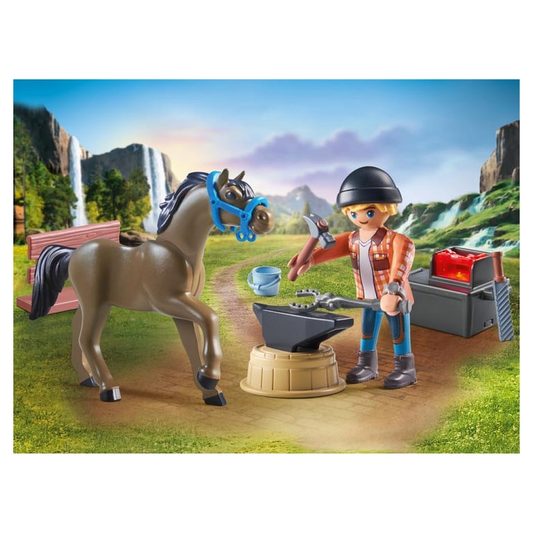 Jeux D'imitation Thérapeute Et Cheval Playmobil La Boite - vue 9