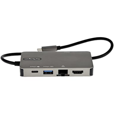 StarTech.com - DKT30CHVPD2 - Adaptador Multipuerto USB-C, HDMI 4K o VGA, Mini Dock Tipo-C, 100W PD, 3x USB-A