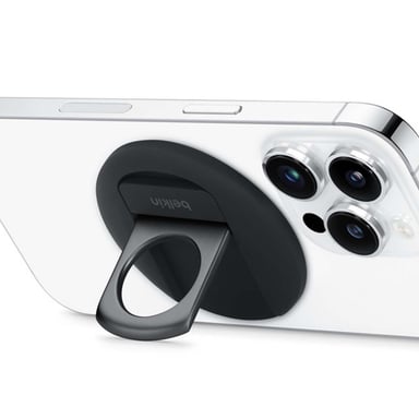 Belkin Soporte MagSafe para iPhone con función de soporte para MacBook Negro