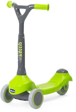 Chicco My First Scooter Trottinette pour Enfants, Trottinette d'éveil pour Enfants, légère et Facile à Transporter, Base antidérapante, 2-4 Ans, 3 Roues caoutchoutées, Max 20 kg, idée Cadeau