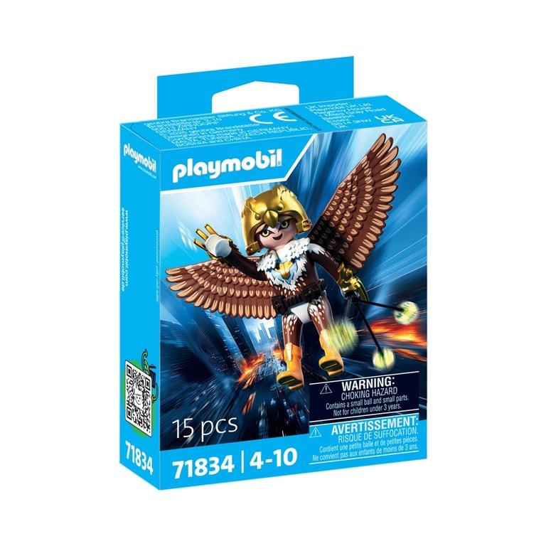 Playmobil Super héros 71834 Héroïne ailée - vue 2