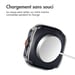 imoshion Coque rigide à couverture complète pour Samsung Galaxy Watch Ultra 2 (2026) - Titanium Gray