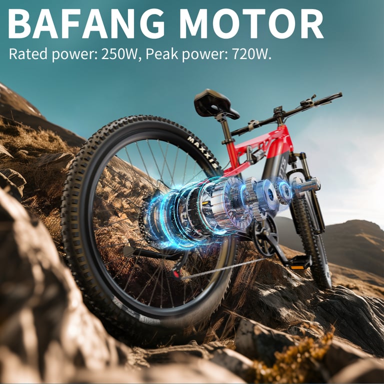 VTT électrique tout suspendu DUOTTS E29 batterie 48 V 13 5 Ah 27 5 pouces Neuf - vue 5