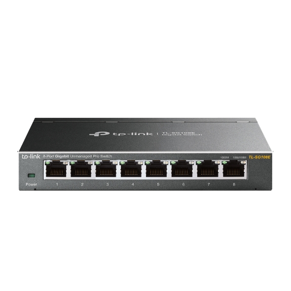 TP-Link Switch Easy Smart - 8 ports Gigabit - Boîtier métallique - Green Technology - Neuf