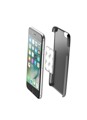 Cellularline Touch Flexi - Universal Support de smartphone auto magnétique avec fixation par ventouse