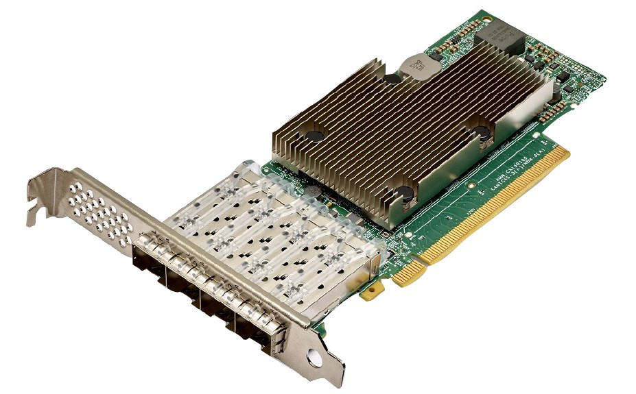 HPE Broadcom BCM57504 Ethernet 1025Gb 4 port SFP28 Interne Ethernet / Fiber 25000 Mbit/ Neuf