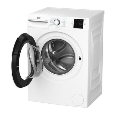 Beko Lave-linge hublot LLFT39411 - 9 kg - Induction - L60cm - 1400 trs/min - Classe A Blanc - vue 4