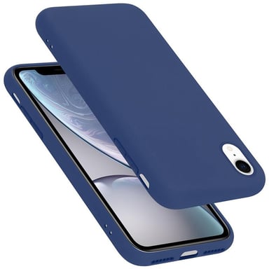 Coque pour Apple iPhone XR en LIQUID BLUE Housse de protection Étui en silicone TPU flexible