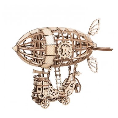 Maqueta de madera Steampunk - Artesanía única