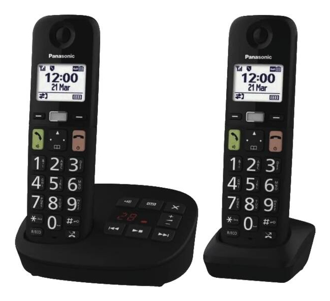 Panasonic KX TGU132EXB téléphone Téléphone analogdect Neuf - vue 2