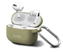 Custodia Apple AirPods Pro in morbido silicone gel, verde oliva