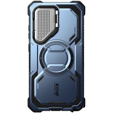 Coque Intégrale pour Samsung S25 Ultra Antichoc Compatible MagSafe Bleu