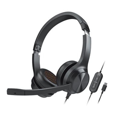 Creative Labs Chat USB Headset Archetto cablato Desktop/Call Centre USB Type-C Nero