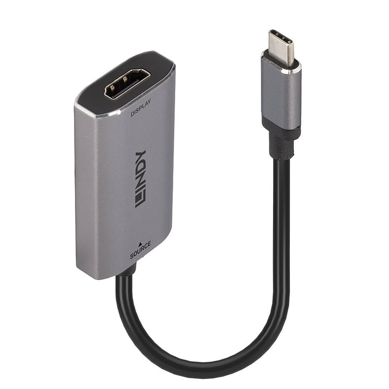 Lindy 43327 câble vidéo et adaptateur 0,11 m USB Type-C HDMI