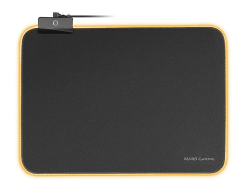 Mars Gaming MMPRGBL Tappetino per mouse da gioco nero