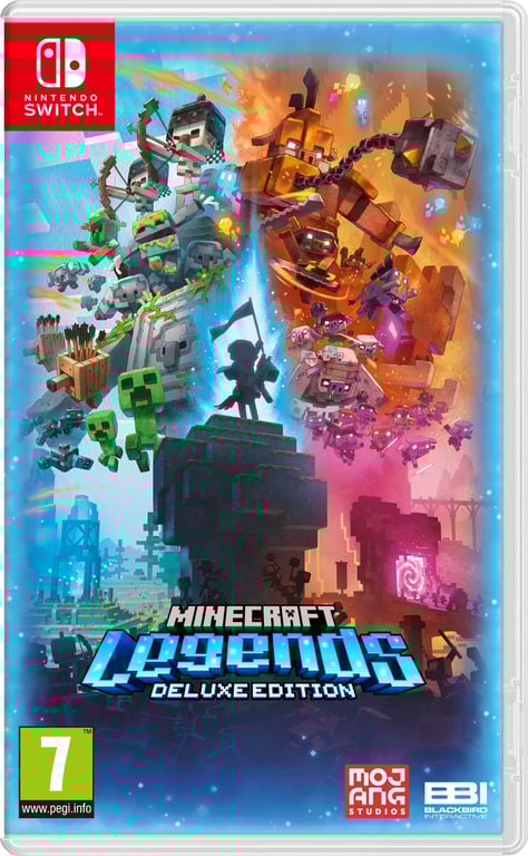 Nintendo Minecraft Legends Deluxe Edition Cinese Semplificato Tedesca Dut Inglese Esp Francese Ita Giapponese Coreano Portoghese Russo Nintendo Switch - vue 2