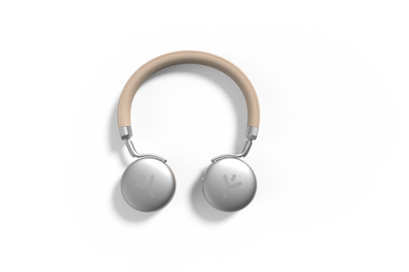 RYGHT SINGER - Auriculares inalámbricos Bluetooth plateados