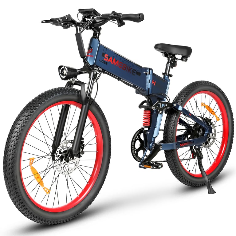Vélo électrique pliable Samebike LO26 Plus 26 pouces avec batterie 48 V 15 Ah Neuf