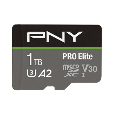PNY Pro Elite 1 TB MicroSDXC UHS-I Classe 10 (FC 1TB Pro Elite MicroSD)