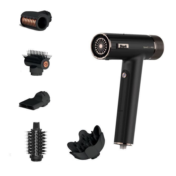 Seche-cheveux - Shark - HD752EU - SpeedStyle Pro 5-en-1 - Diffuseur Defrizz Fast - 1750 W - Neuf