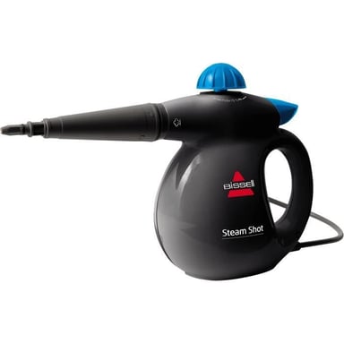 Limpiador de vapor portátil Bissell Steam Shot 0,36 L 1050 W Azul, Titanio