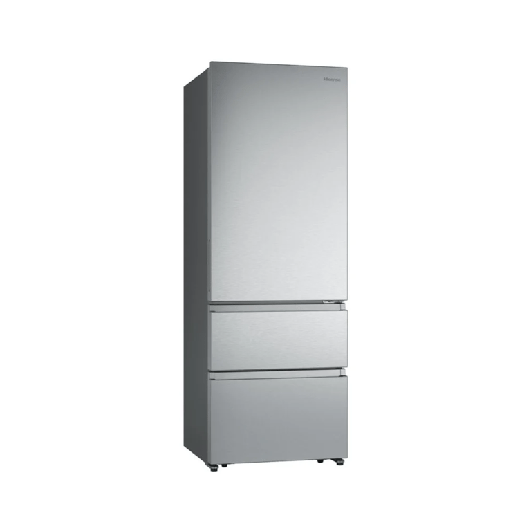 Hisense Rt641n4aie Réfrigérateur congélateur Pose Libre 493 E Acier Inoxydable - vue 2