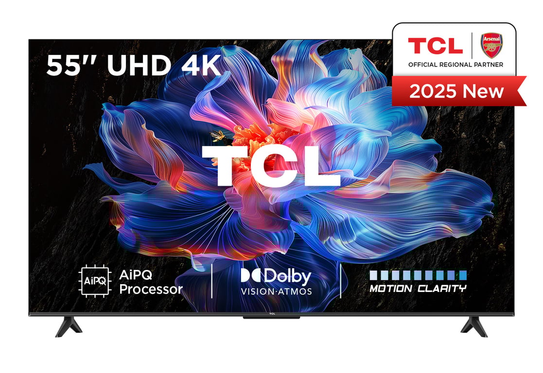 TCL V6C 55V6C TV 139,7 cm (55 ) 4K Ultra HD Smart TV Wifi Métallique 270 cd/m² - Neuf