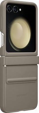 Custodia premium per Galaxy Z Flip 5 in morbida pelle sottile