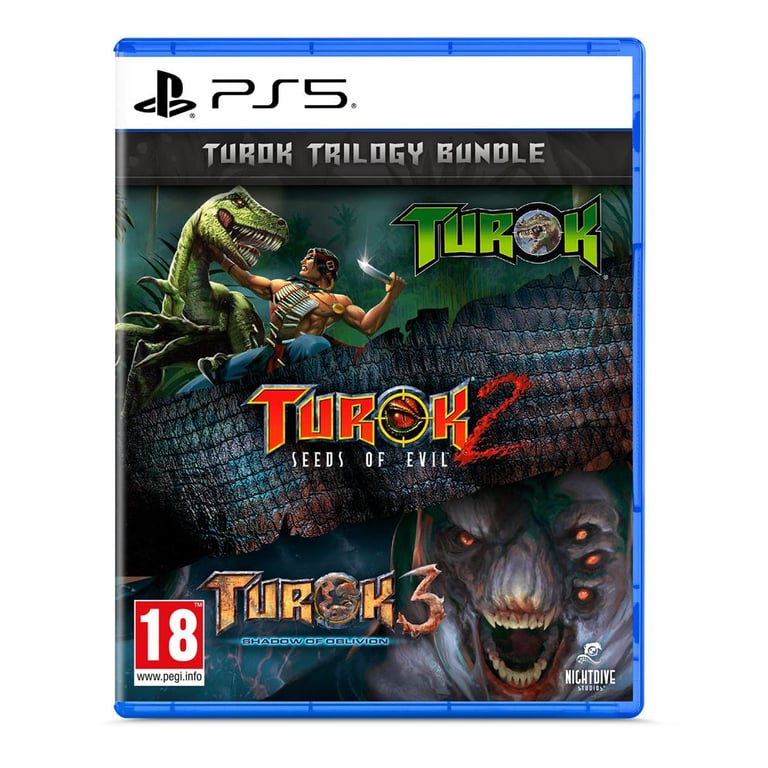 Turok Trilogy Bundle PS5 - Neuf