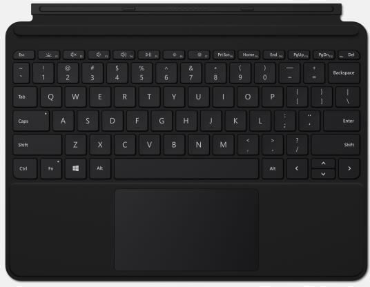 Type Cover Surface Go 2 - Clavier AZERTY - Noir