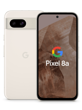 Pixel 8a (5G) 128GB, Porcelana, Desbloqueado