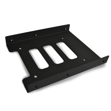 Adaptateur HEDEN pr 1 disque dur SSD/HDD 2.5 en baie 3.5'' + câble SATA 70cm + câble d'alimentation Sata - 4 pins de 20cm''