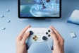 8Bitdo Ultimate 2.4G Blanc, Bleu Bluetooth/RF/USB Manette de jeu Android, PC, iOS