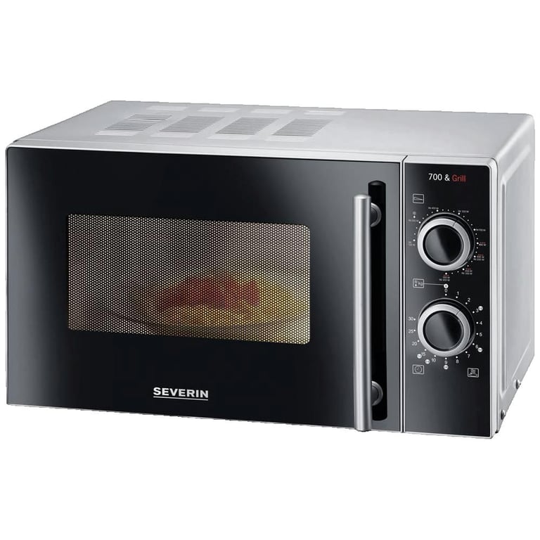 Micro-ondes SEVERIN 20 litres Noir / Argent - Neuf