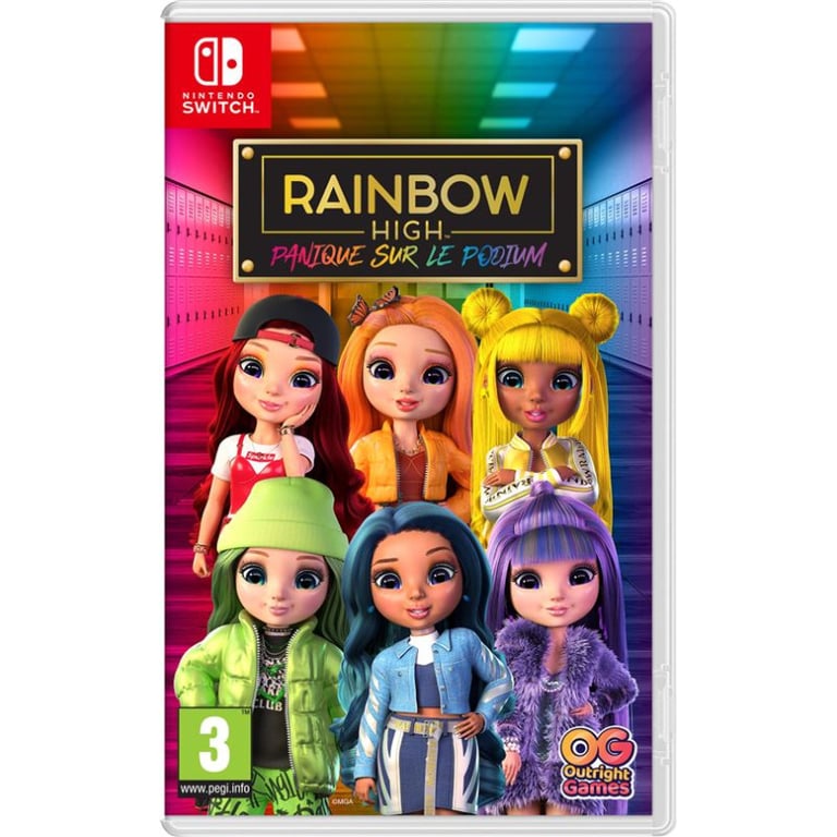 Rainbow High Panique sur le Podium Nintendo SWITCH Neuf