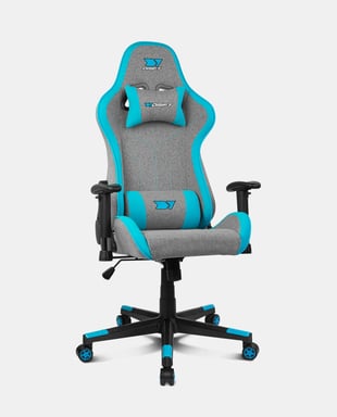 DRIFT DR90 PRO Sedia da gioco per PC Seduta imbottita Blu, Grigio