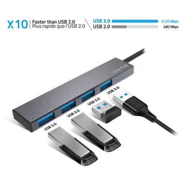 ADVANCE XPAND SMART USB 3.2 Gen 1 (3.1 Gen 1) Type-A 480 Mbit/s Gris