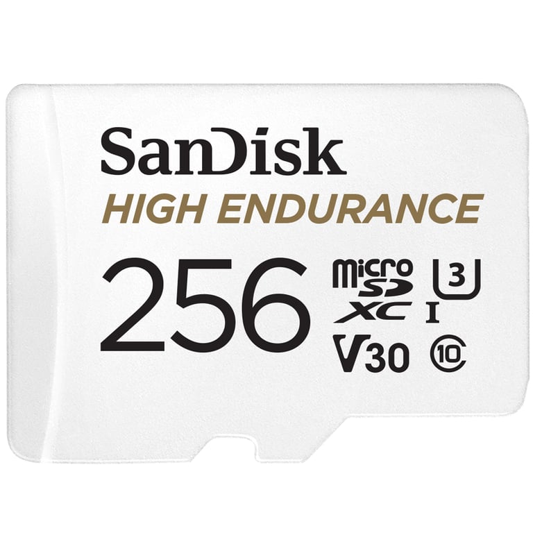 Carte microSD Haute résistance de vidéosurveillance SanDisk + Adaptateur SD jusqu'à 100 Mo/ Class 10 U3 V30 - vue 9
