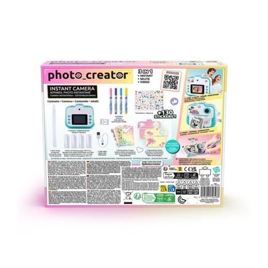 Canal Toys - Photo Creator - Appareil photo instantané Édition limitée - Impression thermique, sans encre - CLK 028