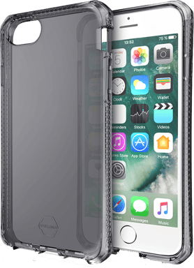 Custodia rinforzata iPhone SE 2022/SE/8/7/6S/6 Spectrum Black Itskins