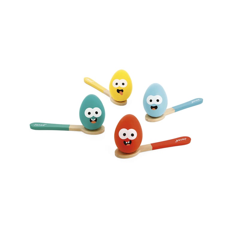 Course aux œufs Jeu d'anniversaire amusant et interactif Neuf