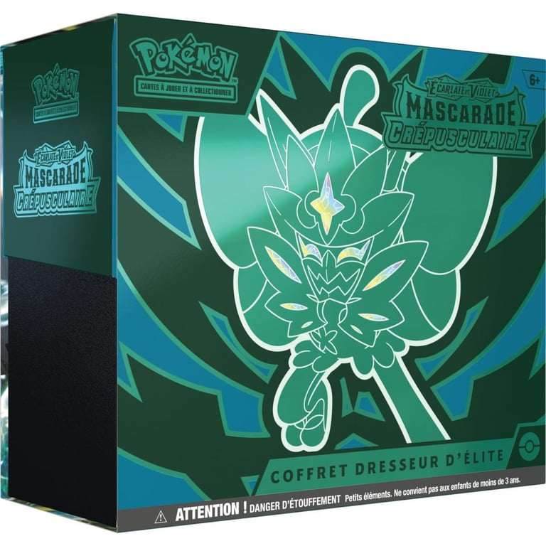 Coffret Pokémon Élite Dresseur Mascarade Crépuscule EV06 Neuf - vue 2