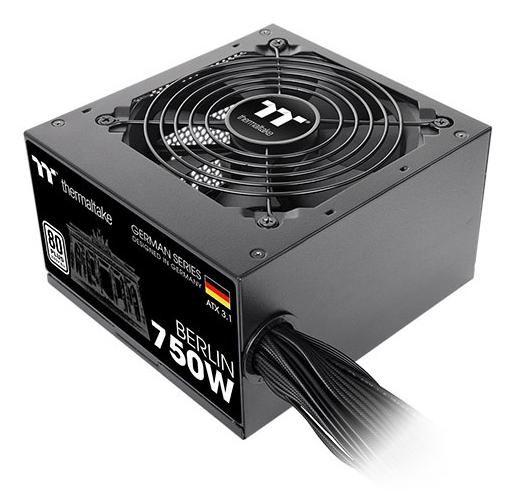 Alimentation Thermaltake Berlin 80 PLUS ATX 3.1 Non Modulaire - vue 2