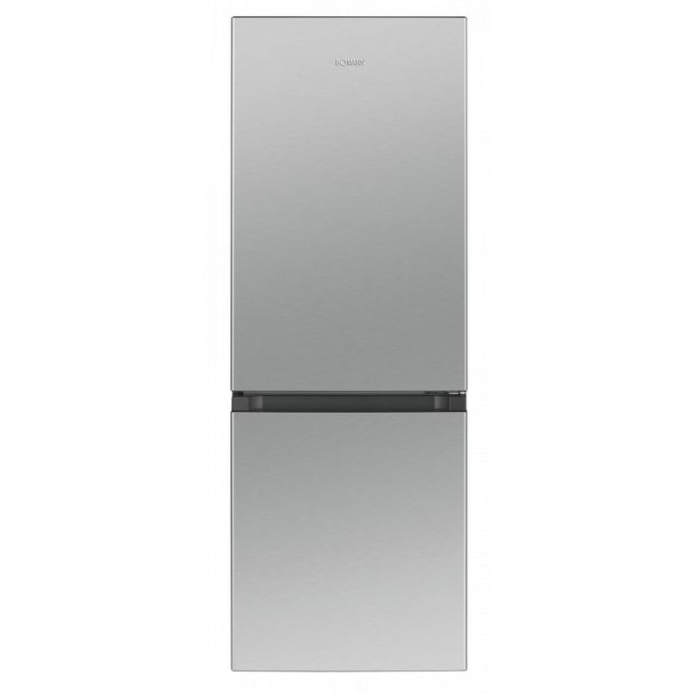 Réfrigérateur et congélateur inox Bomann KG 322.1 inox