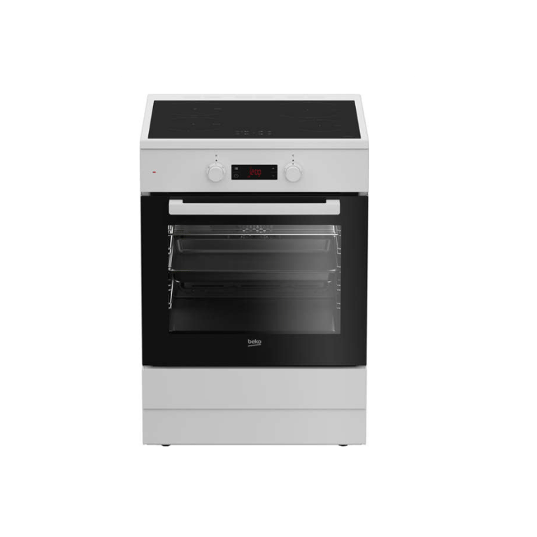 Cuisinière dessus induction BEKO FSE68302MWC - Neuf