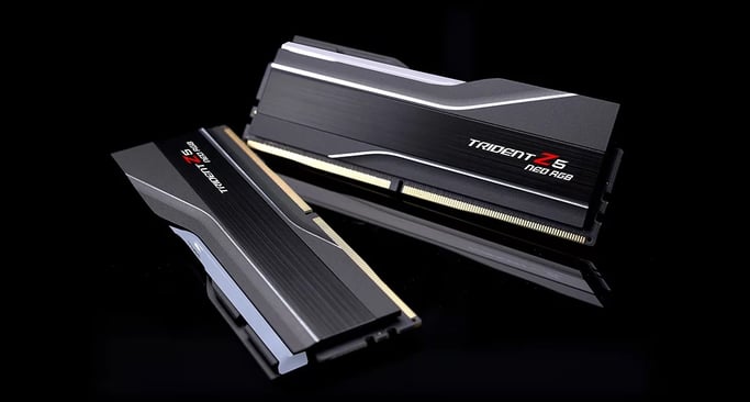 G.Skill Trident Z5 Neo RGB F5-6000J3238F16GX2-TZ5NR module de mémoire 32 Go 2 x 16 Go DDR5 288-pin DIMM
