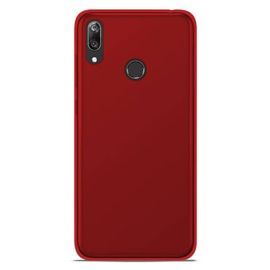 Coque silicone unie compatible Givré Rouge Samsung Galaxy A10