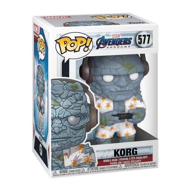 Figurine Funko Pop! Marvel : Endgame Gamer Korg Neuf - vue 4