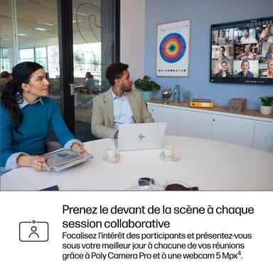 HP EliteBook X Flip G1i Next Gen AI Wolf Pro Security Edition Copilot+ PC Intel Core Ultra 5 228V Híbrido (2-en-1) 35,6 cm (14'') Pantalla táctil WUXGA 32 GB LPDDR5x-SDRAM 512 GB SSD Wi-Fi 7 (802.11be) Windows 11 Pro Plata