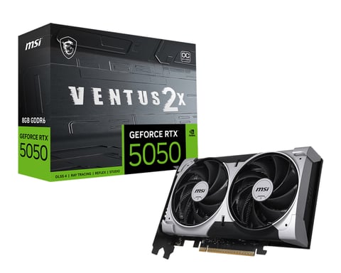 MSI VGA NVIDIA RTX 5050 8G VENTUS 2X OC DDR6